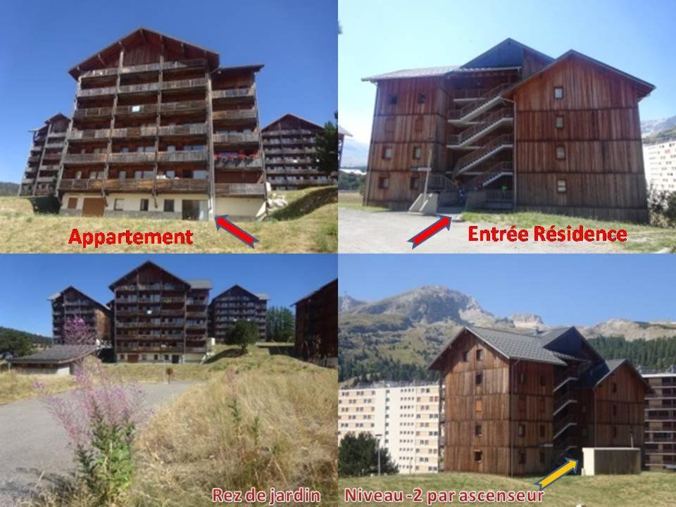 Appartement 8-10 Personnes Superdevoluy Hautes Alpes Rez De Chaussee Vue Panoramique 3 Chambres Le Devoluy Exterior foto